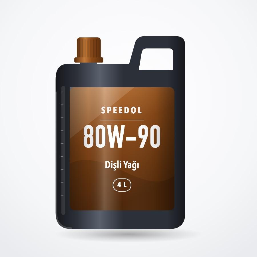 Speedol 80W-90 Dişli Yağı 4L